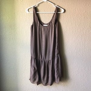Chelsea and Violet Drop Waist Mini-Dress